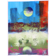 Księżyc nad miastem