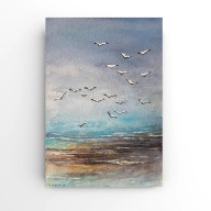 Morze- akwarela formatu A5