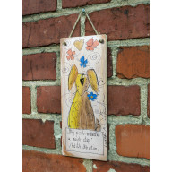 Deseczka z sentencją - Mój piesek