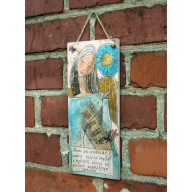 Deseczka z sentencją - Naucz się uspokajać wiatry swojego umysłu...