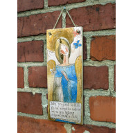 Deseczka z sentencją - Dobry przyjaciel...