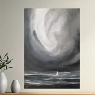 Morze - obraz akrylowy 100/70 cm