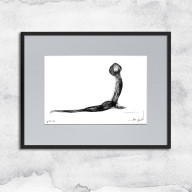 Oprawiona grafika JOGA - nr 148