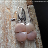 SUNNY KOLCZYKI Z KAMIENIA SŁONECZNEGO I SREBRA