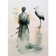 Współbrzmienie dusz, Akwarela 24x32 cm