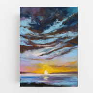 PEJZAŻ - RYSUNEK PASTELAMI