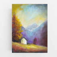 PEJZAŻ - RYSUNEK PASTELAMI