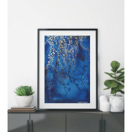 Akwarela Akwarelka Obraz pt: Tajemniczy Ogród.