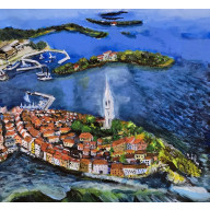 Istria, Chorwacja, 50/50/1cm, plotno