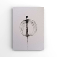 POSTAĆ- AKWARELA FORMATU 32/24 CM