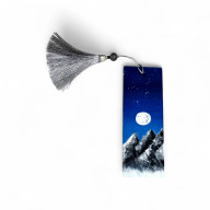 ZAKŁADKA DO KSIĄŻKI RĘCZNIE MALOWANA