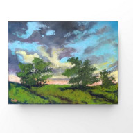 PEJZAŻ -RYSUNEK PASTELE