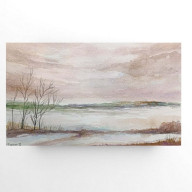 PEJZAŻ - AKWARELA FORMATU 15/25 CM