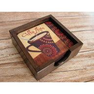 PODKŁADKI POD KUBKI - PRZERWA NA KAWĘ