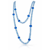 NASZYJNIK DŁUGI ULTRA MARYNA KORALE