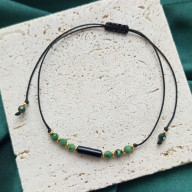 INGA - BRANSOLETKA Z NATURALNYMI KAMIENIAMI.