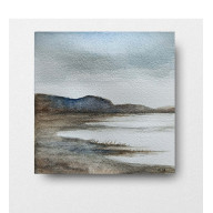 PEJZAŻ- AKWARELA 15/15 CM