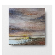 PEJZAŻ- AKWARELA 15/15 CM