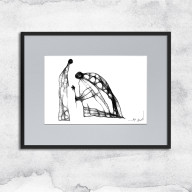 GRAFIKA OPRAWIONA W RAMĘ - 40