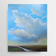 PEJZAŻ -OBRAZ AKRYLOWY 60/50 CM