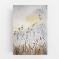 ŁĄKA 2- AKWARELA FORMATU A5