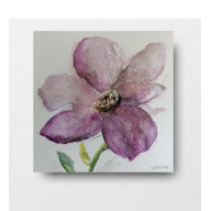 KWIATEK- AKWARELA FORMATU 15/15 CM