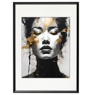 PORTRET KOBIETY JENNY, PLAKAT 39X49 CM