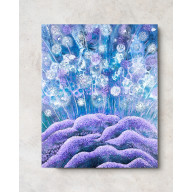 WRZOSOWISKO - OBRAZ AKRYLOWY NA PŁÓTNIE 40X50