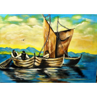 SPOKOJNY REJS O ZACHODZIE SŁOŃCA ROZMIAR 70/100