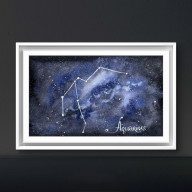 AKWARELA A5 GWIAZDOZBIÓR WODNIKA