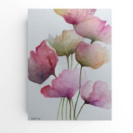 KWIATY- AKWARELA FORMATU 24/18 CM