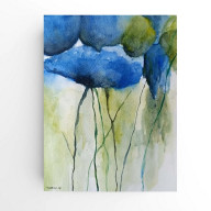 KWIATY 2- AKWARELA FORMATU 24/18 CM