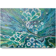 PODWODNY ŚWIAT - AKRYL NA PŁÓTNIE 50X60