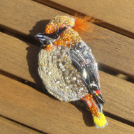 HAFTOWANA BROSZKA JEMIOŁUSZKA