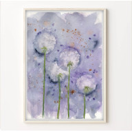 AKWARELA A4. DMUCHAWCE