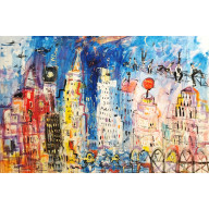 BUDOWLAŃCY I SAMOLOTY NAD NOWYM JORKIEM...