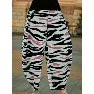 WILD THING II / LNIANE SPODNIE Z SZEROKIMI NOGAWKAMI