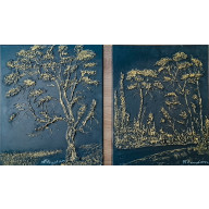 DYPTYK STRUKTURALNY GORDYJSKI GLAMOUR - LUKSUSOWE OBRAZY Z TEKSTURĄ 3D