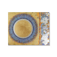 SŁONECZNY KWIAT - METALICZNY OBRAZ AKRYLOWY