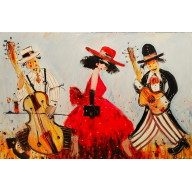 BALOWA SUKIENKA I MUZYKANCI...