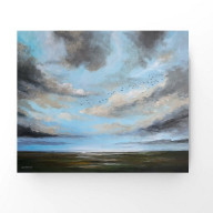 BŁĘKITNE POPOŁUDNIE - OBRAZ AKRYLOWY 50/60 CM