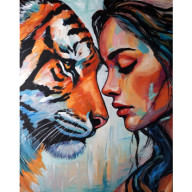 Between Tenderness and Instynct 80x100