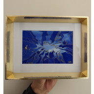 AKWARELA „ZŁOTA RYBKA” – UNIKAT W ZŁOTEJ OPRAWIE