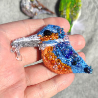 HAFTOWANA BROSZKA - ZIMORODEK