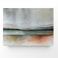 PEJZAŻ - AKWARELA FORMATU 18/24 CM