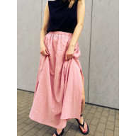 FEATHER - SPÓDNICA MAXI Z 100% BAWEŁNY