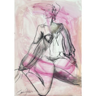LADY PINK - 100X70