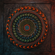 SPLĄTANE MYŚLI IV - MANDALA KONTEMPLACYJNA