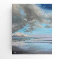 NA PLAŻY- OBRAZ AKRYLOWY 50/40 CM