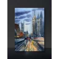AKWARELA A3 MIASTO